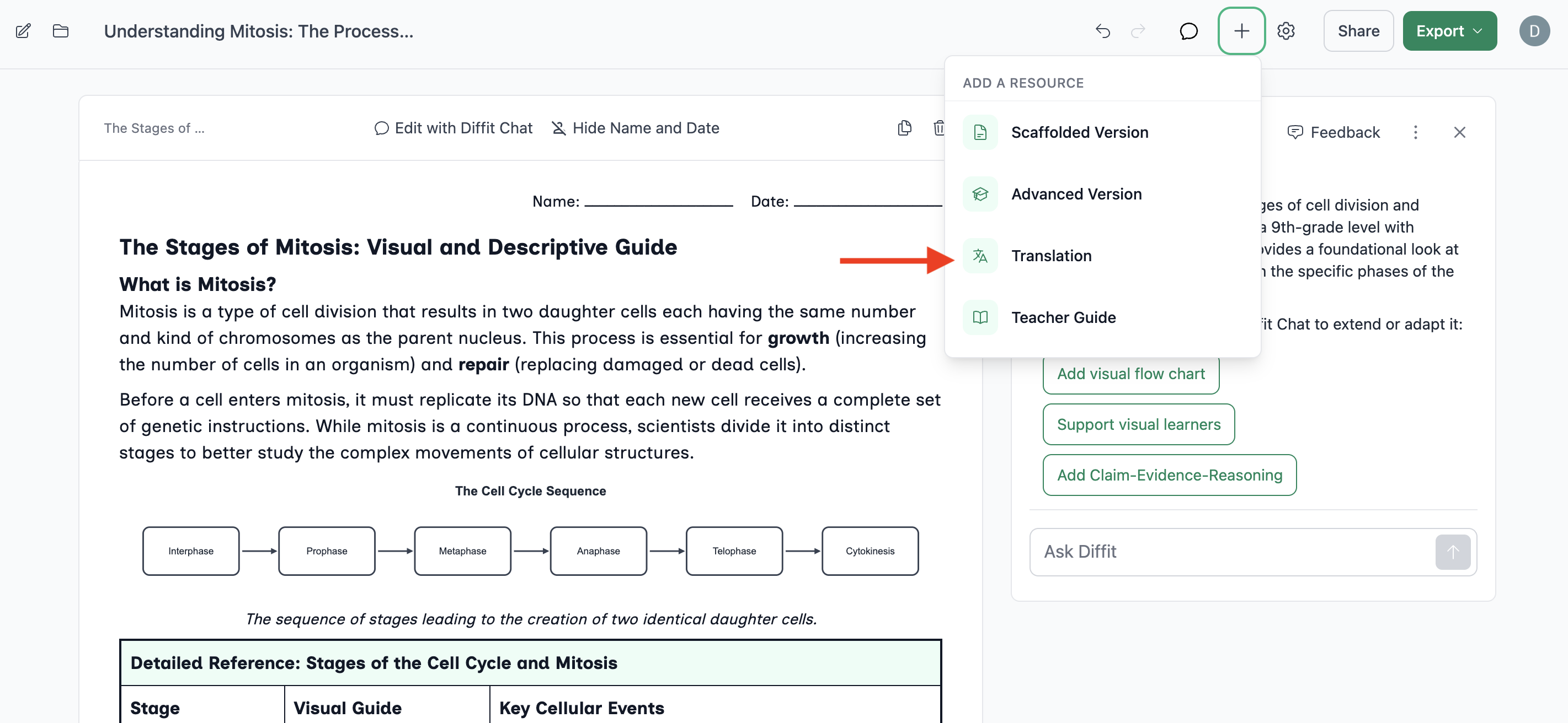 How do I translate a resource into another language? – Help Center